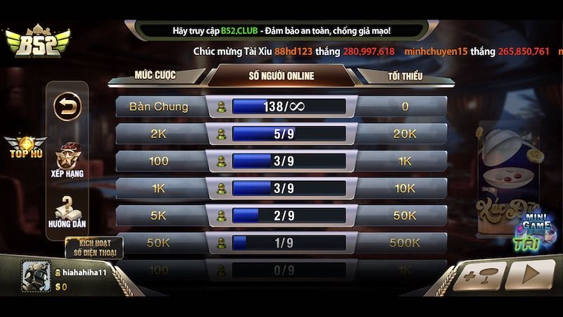 Hướng dẫn tải app chơi game B52 Club chi tiết nhất