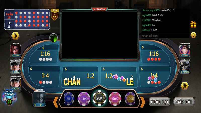 Công thức đánh xóc đĩa 1 – 1 – 2  tại cổng game online uy tín B52 thắng to