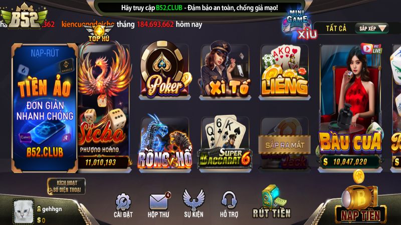 Đôi nét về game bài Poker tại B52 Club